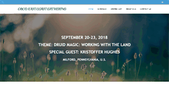 Desktop Screenshot of eastcoastgathering.druidry.org